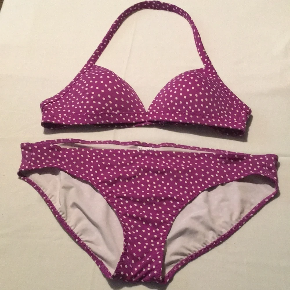 Lands’End two piece bathing suit size 12 (R)